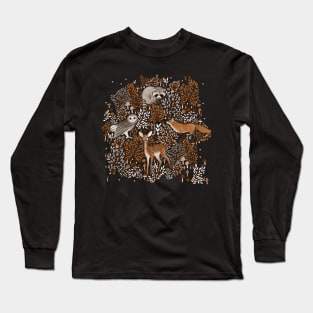 Brown forest Long Sleeve T-Shirt